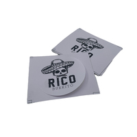 Pegatina de vinilo de PVC autoadhesiva, pegatinas personalizadas con logotipo troquelado, resistente a los rayos UV y al agua