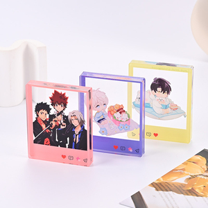 Cadres photo en acrylique transparents pour anime, cartes de présentation multicolores, objets de collection d'art de dessin animé - Vente en gros - Product Image 4