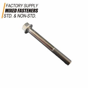 化学工業用アルミニウム鋼Hastelloy材料用新スタイルロングGr5チタン合金ボルト六角ヘッドプレーン仕上げ - Product Image 2