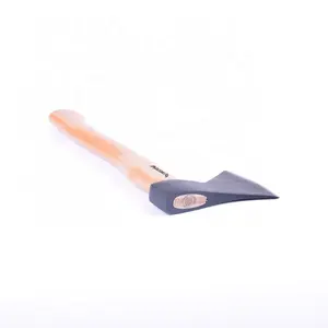 China Supplier Outlet Straight Wooden Handle Axe And Hatchet For Garden Yard Working