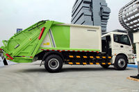 Camion compacteur de déchets diesel Foton 4x2 pour le transport de déchets compressés et la logistique de nettoyage urbain