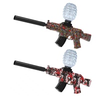 KK Nouveau pistolet à billes de gel AK47, pistolet à eau électrique, jeu en plein air, rechargeable, automatique, blaster, matériau souple pour garçons