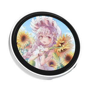 Badge électronique programmable DIY pour affichage photo, épinglette animée, vidéo d'idole, épinglette LED intelligente <span class=keywords><strong>personnalisable</strong></span> pour <span class=keywords><strong>sac</strong></span> à <span class=keywords><strong>dos</strong></span>, jouets Pixel Art - Product Image 1