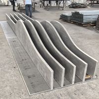 Panneaux de plafond modernes en aluminium personnalisés Conception de vagues Plafond commercial ignifuge Hôtels Hôpitaux Centres commerciaux Sous-sols Gymnases