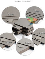 Carton gris direct usine : Avantages du carton, feuilles de carton de 0,5 mm, 1 mm, 1,5 mm, 2 mm, carton ondulé