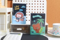 Cuaderno Creativo A6 con Cubierta de PVC y Diseño de Dibujos Animados, con Páginas Interiores Impresas a Color, para Estudiantes, Viajes y Regalos, Popular en 2026