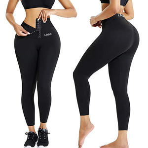 Taille haute Yoga Sauna pantalon femmes Fitness <span class=keywords><strong>perdre</strong></span> <span class=keywords><strong>du</strong></span> <span class=keywords><strong>poids</strong></span> ventre contrôle bout à bout Fitness taille formateur Corset Leggings - Product Image 6