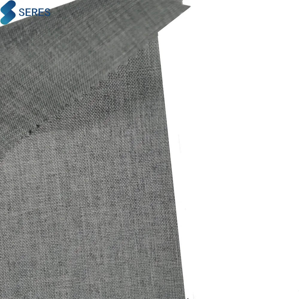 REPREVE tessuto biodegradabile 150D cation tessuto normale per uniforme scolastica/cappelli/camicia/pantaloni
