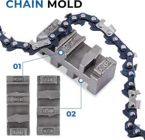 चेनसॉ चेन ब्रेकर स्पिनर, चेनसॉ के इलेक्ट्रिक पंजे की लिंकिंग श्रृंखलाओं को नष्ट करने के लिए पेशेवर मरम्मत उपकरण किट - Product Image 5