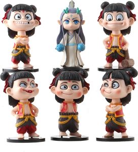 Creazione artigianale squisita Nezha Ao Bing in PVC resina Action Figure Set 6 pezzi Display e collezione modello ODM personalizzabile - Product Image 2