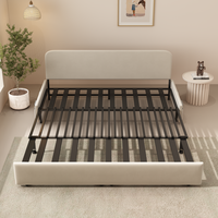 Nordisches Modulares Sofa-Set Ausziehbares Schlafsofa Hochdichter Schwamm Flanell Elastisches Bürosofa Modernes Klappbares Dreisitzer-Sofa