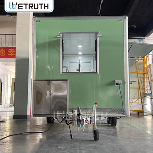 Wetruth Rimorchio Mobile Vintage per Catering, Furgone per Fast Food e Gelati, Camion per Pasticceria con Cucina Completa in Vendita in Cina - Product Image 2