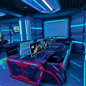 E-sport estilo de carreras mesa de jugador PC ordenador de escritorio mesas de juego escritorios de juego - Product Image 4