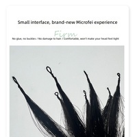 Extensions de cheveux humains européens à micro-anneaux 6D, coupe plume, cuticules alignées, lisses, Remy, grade 10A, 12 pouces, double trame machine