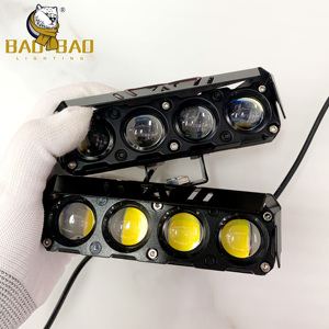 Faro LED para Motocicleta con Ojos <span class=keywords><strong>de</strong></span> <span class=keywords><strong>Demonio</strong></span>, Luces <span class=keywords><strong>de</strong></span> Doble Color, Faro Antiniebla, Sistema <span class=keywords><strong>de</strong></span> Iluminación para ATV, UTV, SUV, Camioneta - Product Image 1