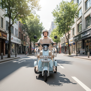 Tricycle électrique à 3 roues personnalisable pour personnes âgées, type carrosserie ouverte, vente chaude - Product Image 1