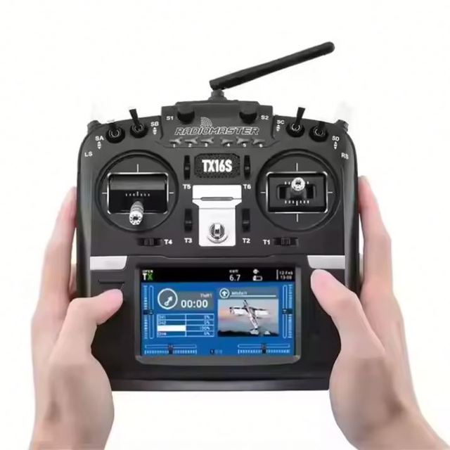 2025 for TX16S Mark II V4.0 Hall Gimbal 4-in-1 ELRS Multi-protocol RC Drone Racing FPV Radio Controller 750g 6.6-8.4V