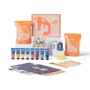 Kit de fabrication de bougies en céramique <span class=keywords><strong>original</strong></span> personnalisable, fournitures d'artisanat artistique DIY pour les amateurs de bougies, <span class=keywords><strong>cadeau</strong></span> pour fête à domicile - Product Image 1