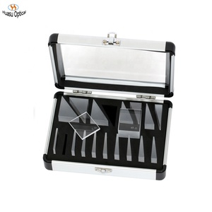 Bộ Ống Kính Lăng Kính Mắt Hộp Đựng Ống Kính Quang Học Dùng Thử Hộp Nhôm 18 Chiếc Hộp Kiểm Tra Thị Lực Thị Lực Lăng Kính Quang Học - Product Image 1