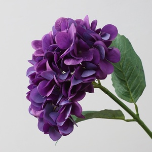 Fiore Artificiale Rosa a Stelo Corto, Effetto Realistico, Ortensia Idratante <span class=keywords><strong>per</strong></span> Matrimoni, Uffici e Decorazioni Domestiche - Product Image 5