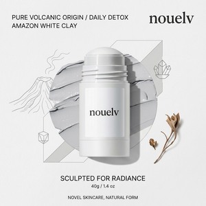 <span class=keywords><strong>Masque</strong></span> Purifiant en <span class=keywords><strong>Stick</strong></span> à l'<span class=keywords><strong>Argile</strong></span> <span class=keywords><strong>Blanche</strong></span> Amazone, Nettoyant en Profondeur les Pores, avec Terre Volcanique, Minimiseur de Pores, Exfoliant Doux - Product Image 2