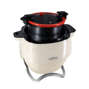 Semikron - Olla Automática para Arroz Frito, Cilindro Giratorio, <span class=keywords><strong>Cocina</strong></span> <span class=keywords><strong>de</strong></span> Gas y Eléctrica, Wok, Máquina <span class=keywords><strong>de</strong></span> Cocinar, <span class=keywords><strong>Robot</strong></span> <span class=keywords><strong>de</strong></span> <span class=keywords><strong>Cocina</strong></span> para Restaurante - Product Image 3