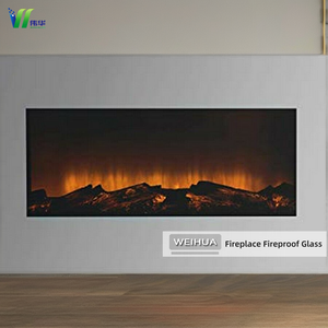 Verre de <span class=keywords><strong>cheminée</strong></span> en céramique 1280 ℃ Verre ignifuge résistant à la chaleur pour poêles à bois et fours industriels BS 476 - Product Image 2