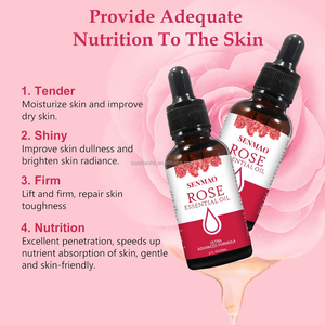 Aceite Esencial de Rosas para Aromaterapia, Alivio del Estrés, Hidratación, Iluminación de la Piel, Masaje Corporal Antiarrugas - Product Image 3