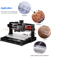 Machine CNC laser DIY Pro GRBL 30*18, machine de fraisage de circuits imprimés à 3 axes, routeur à bois, graveur laser CNC avec contrôleur hors ligne avec ER11