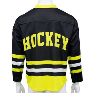 Factory Price Free Design <b>Applique</b> Light Weight Mesh Long Sleeve Practice Ice Hockey Jersey - Product Image 2