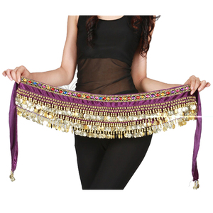 Pañuelo <span class=keywords><strong>de</strong></span> Cadera <span class=keywords><strong>para</strong></span> Danza del Vientre Cinturón Tribal Gitano con Monedas <span class=keywords><strong>para</strong></span> Halloween Accesorio <span class=keywords><strong>de</strong></span> <span class=keywords><strong>Disfraz</strong></span> - Product Image 6