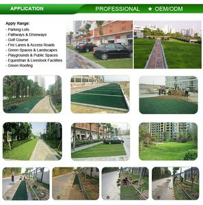Hdpe Plastic Gras Raster Bestrating Voor Parkeerplaats Landscaping Speciaal Gazonnet Drukbestendig Slijtvast Maatwerk - Product Image 4