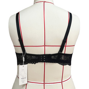 Weiyesi Intimates Sujetador sexy y conjunto Lencería de encaje Push up Sujetador de encaje colorido <span class=keywords><strong>Fotos</strong></span> sexy Copa B C D - Product Image 3