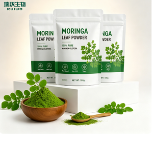 Estratto in Polvere <span class=keywords><strong>di</strong></span> Foglie <span class=keywords><strong>di</strong></span> Moringa 10:1 Idrosolubile per Capsule Integratori, Fabbrica OEM GMP - Product Image 2