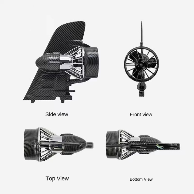 Frequency Conversion PVC Electric Propeller for SUP Pulp Board Surfing Kayak Push or Electric Fin Kayak Use