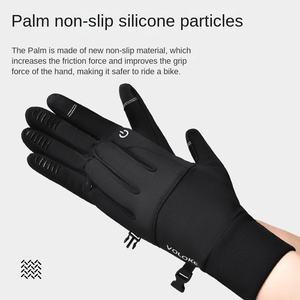 <span class=keywords><strong>Guanti</strong></span> da ciclismo con Touchscreen antivento isolati inverno caldo Fitness pesca sci <span class=keywords><strong>arrampicata</strong></span> <span class=keywords><strong>su</strong></span> <span class=keywords><strong>ghiaccio</strong></span> all'aperto Unisex in poliestere - Product Image 4