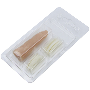 Silicone Artificial Bendable Finger <b>Nail</b> Piece Human <b>Hand</b> Salon Manicure <b>Nail</b> Art Training <b>Practice</b> Showing Display Tool Set - Product Image 6