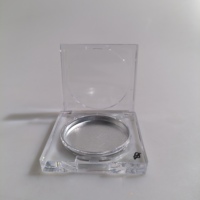 5g Vente Chaude Transparent Carré Vide Ombre À Paupières Boîte En Plastique Portable Pot Cosmétique