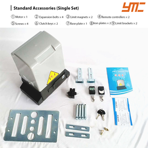 स्मार्ट इलेक्ट्रिक मोटर स्लाइडिंग गेट सलामी बल्लेबाज भारी शुल्क 600 किलोग्राम एसी मोटर स्टेनलेस स्टील कंप्यूटर कंट्रोल पैनल <span class=keywords><strong>5</strong></span> साल की वारंटी - Product Image 4