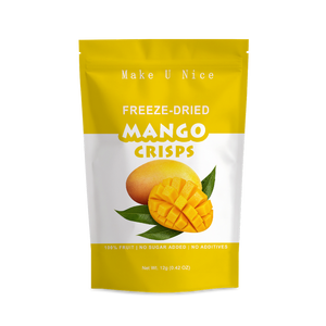 Suministro Directo de Fábrica COREAL, Rebanadas de Mango Liofilizadas y Envasadas al Vacío, Personalizables, 12g/bolsa - Product Image 1