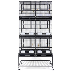 Nhà sản xuất bán buôn ba lớp vuông lớn Vẹt LỒNG CHIM lồng lớn chăn nuôi birdcage - Product Image 1