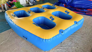 Nổi towable nước trượt tuyết thuyền <span class=keywords><strong>Inflatable</strong></span> Fly ống cho nước trò chơi thể thao cán Donut thuyền kéo nước vui chơi giải trí cơ sở - Product Image 5