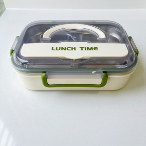 Lonchera Personalizada de Doble Capa Hecha de Acero Inoxidable 304 de Grado Alimenticio para Estudiantes y Trabajadores de Oficina - Product Image 5