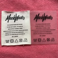 Étiquette de transfert avec nom de marque personnalisé sérigraphie fer à repasser tailles de lavage étiquette de transfert par pression à chaud pour maillots de bain