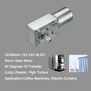 12v 24v High Torque <b>Worm</b> Geared Dc Brushless Motor - Product Image 5