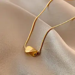 Wholesale Custom Butterfly Pearl Letter Initial Stainless Steel Gold Zircon Heart Star Moon Necklaces Fine Fashion Jewelry Women