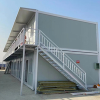 Bon prix facile à installer maison de conteneur de travail extensible pliante de type Z maison de conteneur à cadre en acier métallique