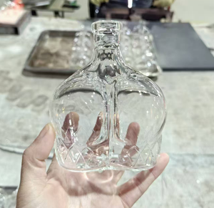 Carafe à <span class=keywords><strong>whisky</strong></span> en <span class=keywords><strong>verre</strong></span> borosilicate de haute qualité, design moderne, pour cadeaux d'affaires - Product Image 2