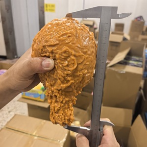 Oversized Fried Chicken Leg <b>Squishy</b> Slow Rebound Stress Relief Squeeze <b>Toy</b> Novelty Food Fidget <b>Toy</b> Silicone TPE for Kids Bulk - Product Image 3