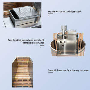 ไม้ยิงอ่างน้ำร้อนกลางแจ้ง2คนขดลวดสแตนเลสไม้ไฟอ่างน้ำร้อน - Product Image 3